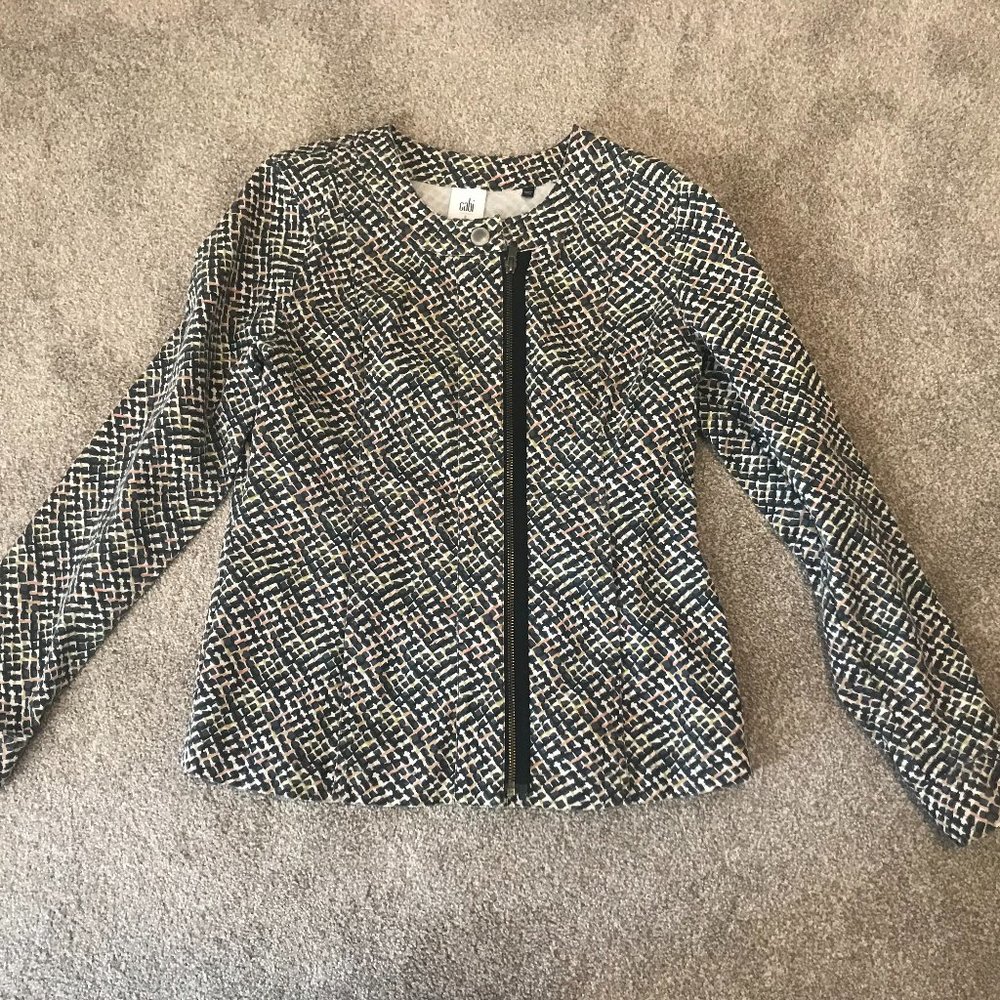 Women's S Cabi brand  Black and White Jacket